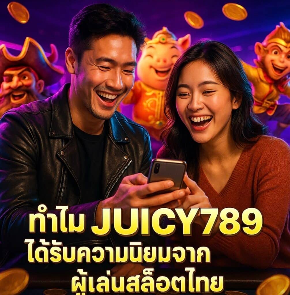 ทำไม JUICY789 ได้รับความนิยมจากผู้เล่นสล็อตไทย