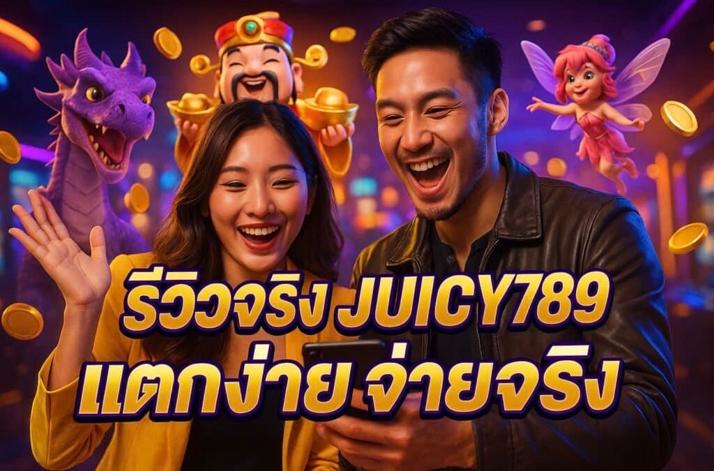 รีวิวจริง JUICY789 แตกง่าย จ่ายจริง