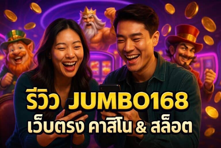 รีวิว JUMBO168 เว็บตรง คาสิโน และ สล็อต