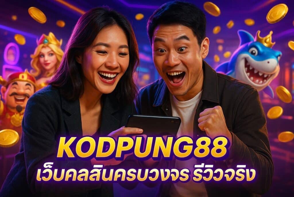 KODPUNG88 เว็บคาสิโนครบวงจร รีวิวจริง